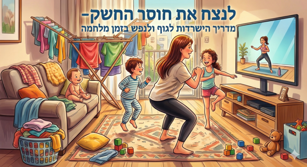 ספורט בזמן מלחמה: עוגן לגוף ולנפש